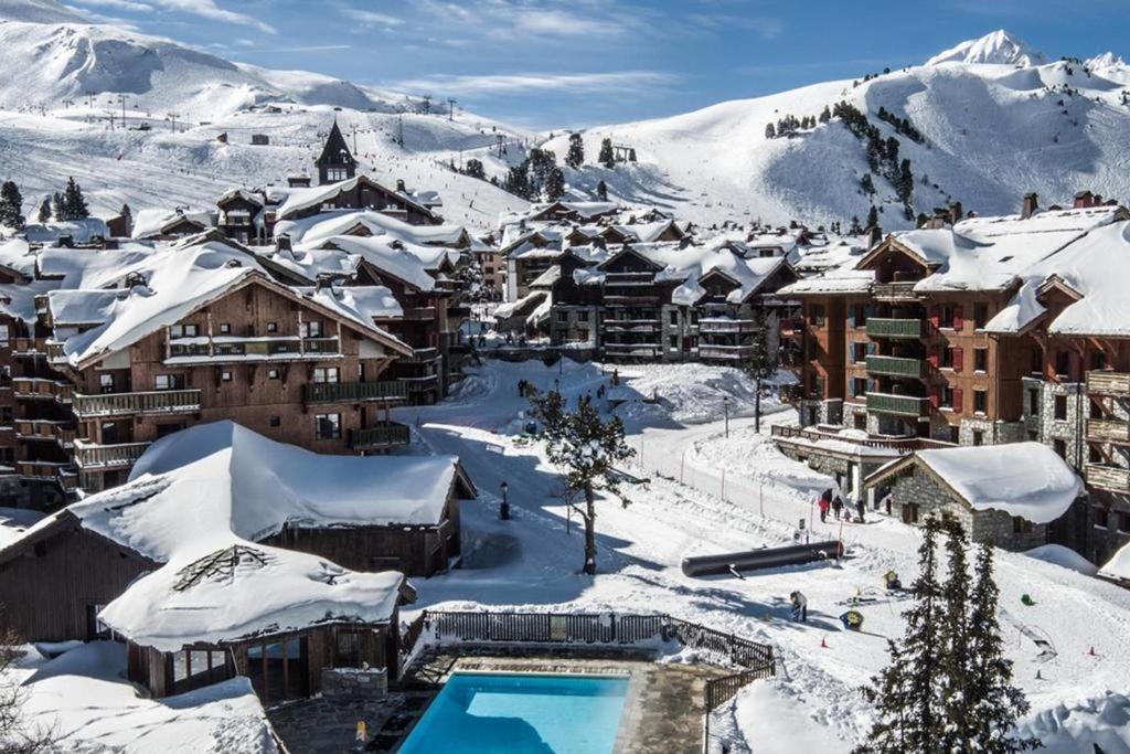 Spacious Ski-In Ski-Out Apartment 4-6 Pax, 161 Sources De Marie Arc 1950 Les Arcs  Zewnętrze zdjęcie