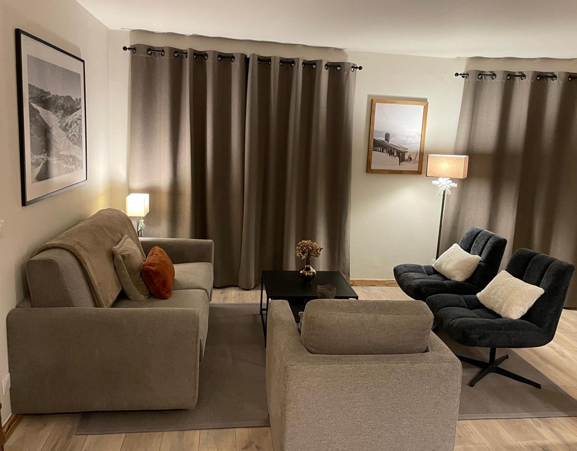 Spacious Ski-In Ski-Out Apartment 4-6 Pax, 161 Sources De Marie Arc 1950 Les Arcs  Zewnętrze zdjęcie